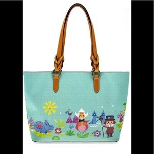DOONEY&BOURKE DISNEY PARKS IT'S A SMALL WORLD TOTE